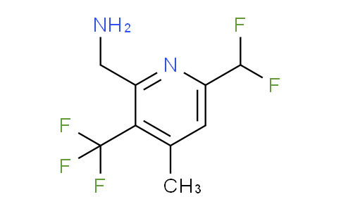 AM117602 | 1805129-69-4 | 2-(Aminomethyl)-6-(difluoromethyl)-4-methyl-3-(trifluoromethyl)pyridine