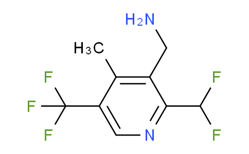 AM117604 | 1805268-44-3 | 3-(Aminomethyl)-2-(difluoromethyl)-4-methyl-5-(trifluoromethyl)pyridine