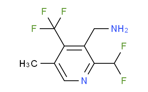 AM117605 | 1806043-98-0 | 3-(Aminomethyl)-2-(difluoromethyl)-5-methyl-4-(trifluoromethyl)pyridine