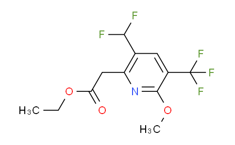 AM117610 | 1805441-04-6 | Ethyl 5-(difluoromethyl)-2-methoxy-3-(trifluoromethyl)pyridine-6-acetate