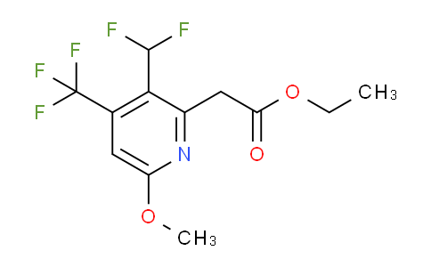 AM117613 | 1807108-99-1 | Ethyl 3-(difluoromethyl)-6-methoxy-4-(trifluoromethyl)pyridine-2-acetate