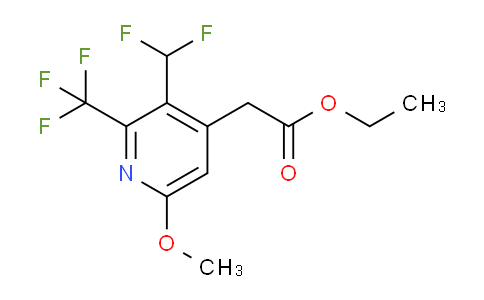 AM117616 | 1806037-65-9 | Ethyl 3-(difluoromethyl)-6-methoxy-2-(trifluoromethyl)pyridine-4-acetate