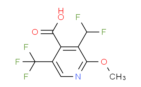 AM117620 | 1806995-20-9 | 3-(Difluoromethyl)-2-methoxy-5-(trifluoromethyl)pyridine-4-carboxylic acid