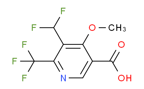 AM117622 | 1805265-17-1 | 3-(Difluoromethyl)-4-methoxy-2-(trifluoromethyl)pyridine-5-carboxylic acid