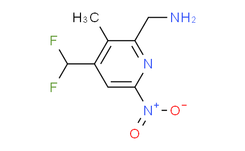 AM117624 | 1805559-28-7 | 2-(Aminomethyl)-4-(difluoromethyl)-3-methyl-6-nitropyridine