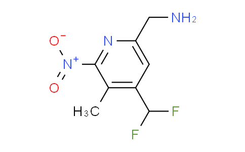 AM117625 | 1806037-69-3 | 6-(Aminomethyl)-4-(difluoromethyl)-3-methyl-2-nitropyridine