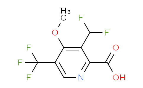 AM117626 | 1805464-06-5 | 3-(Difluoromethyl)-4-methoxy-5-(trifluoromethyl)pyridine-2-carboxylic acid