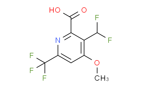 AM117627 | 1805439-00-2 | 3-(Difluoromethyl)-4-methoxy-6-(trifluoromethyl)pyridine-2-carboxylic acid