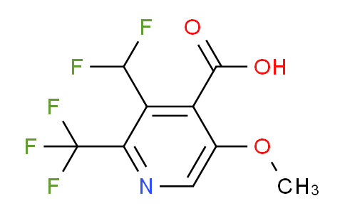 AM117629 | 1805073-75-9 | 3-(Difluoromethyl)-5-methoxy-2-(trifluoromethyl)pyridine-4-carboxylic acid