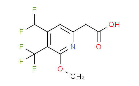 AM117630 | 1805464-75-8 | 4-(Difluoromethyl)-2-methoxy-3-(trifluoromethyl)pyridine-6-acetic acid