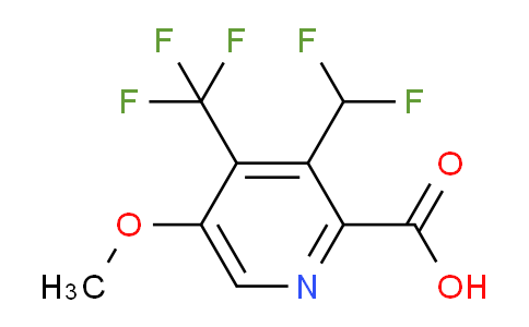 AM117631 | 1806995-27-6 | 3-(Difluoromethyl)-5-methoxy-4-(trifluoromethyl)pyridine-2-carboxylic acid