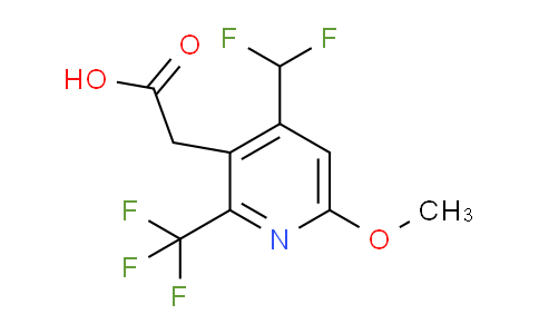 AM117634 | 1807108-01-5 | 4-(Difluoromethyl)-6-methoxy-2-(trifluoromethyl)pyridine-3-acetic acid