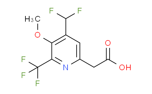 AM117636 | 1805266-42-5 | 4-(Difluoromethyl)-3-methoxy-2-(trifluoromethyl)pyridine-6-acetic acid