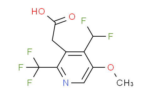 AM117638 | 1805464-82-7 | 4-(Difluoromethyl)-5-methoxy-2-(trifluoromethyl)pyridine-3-acetic acid