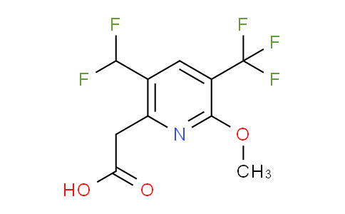 AM117639 | 1805096-05-2 | 5-(Difluoromethyl)-2-methoxy-3-(trifluoromethyl)pyridine-6-acetic acid