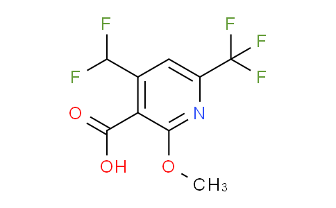 AM117640 | 1805265-23-9 | 4-(Difluoromethyl)-2-methoxy-6-(trifluoromethyl)pyridine-3-carboxylic acid