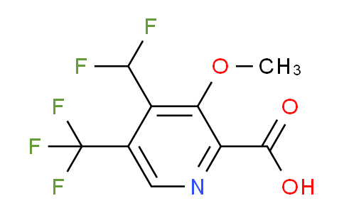 AM117642 | 1805622-77-8 | 4-(Difluoromethyl)-3-methoxy-5-(trifluoromethyl)pyridine-2-carboxylic acid