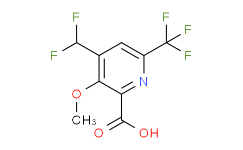 AM117644 | 1805265-30-8 | 4-(Difluoromethyl)-3-methoxy-6-(trifluoromethyl)pyridine-2-carboxylic acid