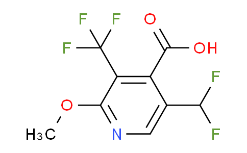 AM117645 | 1805073-94-2 | 5-(Difluoromethyl)-2-methoxy-3-(trifluoromethyl)pyridine-4-carboxylic acid