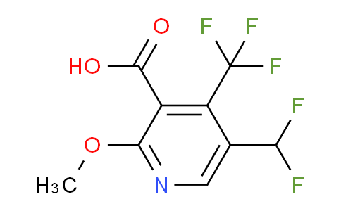 AM117648 | 1805151-50-1 | 5-(Difluoromethyl)-2-methoxy-4-(trifluoromethyl)pyridine-3-carboxylic acid