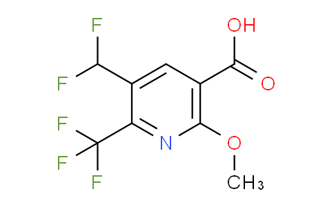 AM117651 | 1805622-84-7 | 3-(Difluoromethyl)-6-methoxy-2-(trifluoromethyl)pyridine-5-carboxylic acid