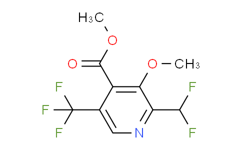 AM117655 | 1805074-03-6 | Methyl 2-(difluoromethyl)-3-methoxy-5-(trifluoromethyl)pyridine-4-carboxylate