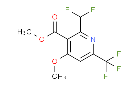 AM117659 | 1805074-11-6 | Methyl 2-(difluoromethyl)-4-methoxy-6-(trifluoromethyl)pyridine-3-carboxylate