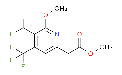 AM117669 | 1805465-00-2 | Methyl 3-(difluoromethyl)-2-methoxy-4-(trifluoromethyl)pyridine-6-acetate