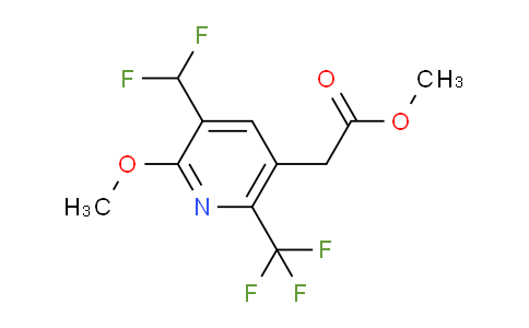 AM117671 | 1805266-68-5 | Methyl 3-(difluoromethyl)-2-methoxy-6-(trifluoromethyl)pyridine-5-acetate