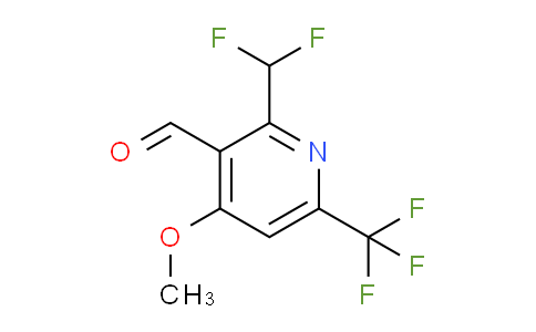 2-(Difluoromethyl)-4-methoxy-6-(trifluoromethyl)pyridine-3-carboxaldehyde