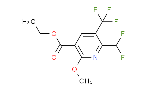 AM117690 | 1805200-18-3 | Ethyl 2-(difluoromethyl)-6-methoxy-3-(trifluoromethyl)pyridine-5-carboxylate