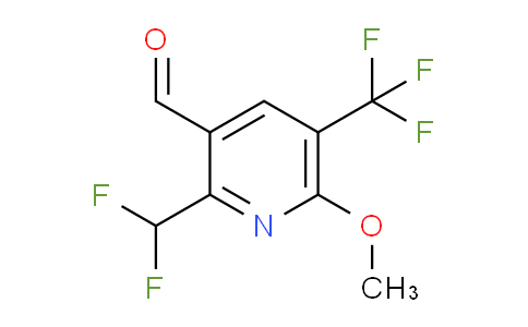 AM117691 | 1806956-68-2 | 2-(Difluoromethyl)-6-methoxy-5-(trifluoromethyl)pyridine-3-carboxaldehyde
