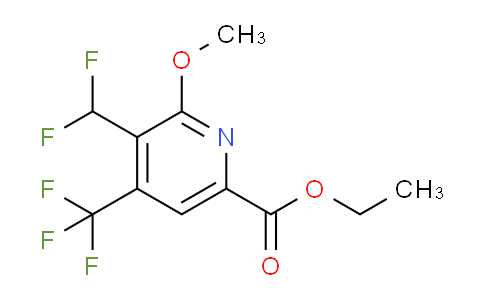 AM117695 | 1806958-72-4 | Ethyl 3-(difluoromethyl)-2-methoxy-4-(trifluoromethyl)pyridine-6-carboxylate