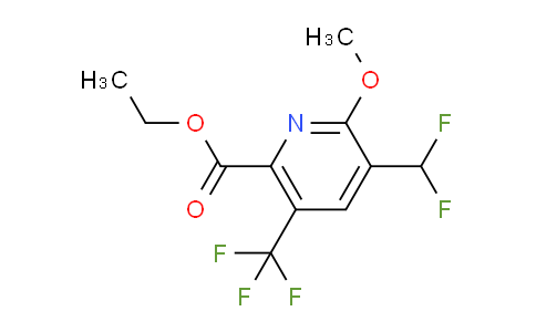 AM117697 | 1806958-82-6 | Ethyl 3-(difluoromethyl)-2-methoxy-5-(trifluoromethyl)pyridine-6-carboxylate