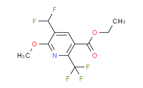 AM117698 | 1806036-95-2 | Ethyl 3-(difluoromethyl)-2-methoxy-6-(trifluoromethyl)pyridine-5-carboxylate