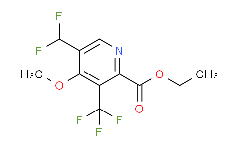 AM117700 | 1806958-90-6 | Ethyl 5-(difluoromethyl)-4-methoxy-3-(trifluoromethyl)pyridine-2-carboxylate