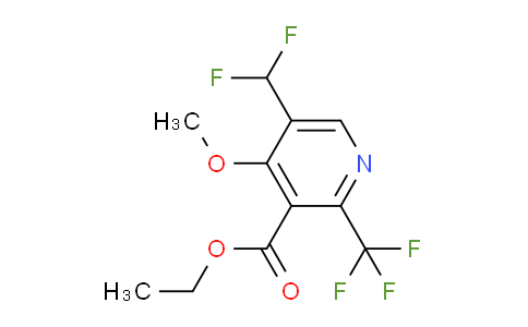 AM117701 | 1805439-47-7 | Ethyl 5-(difluoromethyl)-4-methoxy-2-(trifluoromethyl)pyridine-3-carboxylate