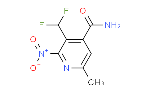 AM117719 | 1805436-77-4 | 3-(Difluoromethyl)-6-methyl-2-nitropyridine-4-carboxamide