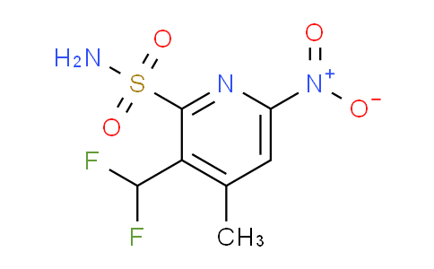 AM117720 | 1807146-18-4 | 3-(Difluoromethyl)-4-methyl-6-nitropyridine-2-sulfonamide