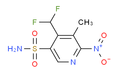 AM117734 | 1805070-45-4 | 4-(Difluoromethyl)-3-methyl-2-nitropyridine-5-sulfonamide