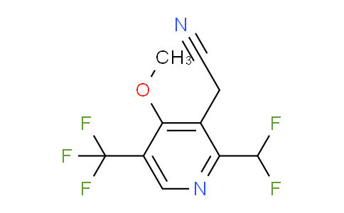 AM117748 | 1807143-85-6 | 2-(Difluoromethyl)-4-methoxy-5-(trifluoromethyl)pyridine-3-acetonitrile