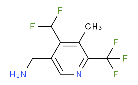 5-(Aminomethyl)-4-(difluoromethyl)-3-methyl-2-(trifluoromethyl)pyridine