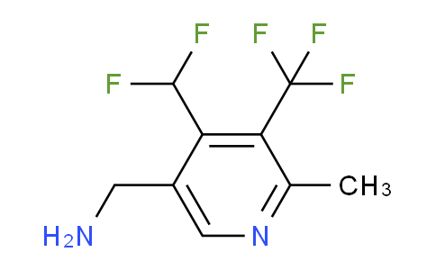 5-(Aminomethyl)-4-(difluoromethyl)-2-methyl-3-(trifluoromethyl)pyridine