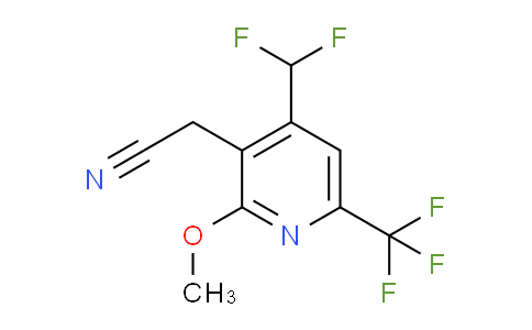 AM117755 | 1807144-10-0 | 4-(Difluoromethyl)-2-methoxy-6-(trifluoromethyl)pyridine-3-acetonitrile