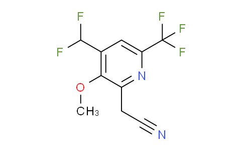 AM117758 | 1805559-16-3 | 4-(Difluoromethyl)-3-methoxy-6-(trifluoromethyl)pyridine-2-acetonitrile