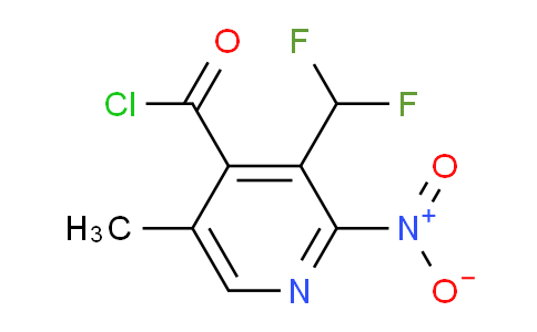 AM117762 | 1806965-93-4 | 3-(Difluoromethyl)-5-methyl-2-nitropyridine-4-carbonyl chloride