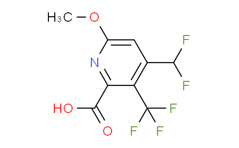 AM117763 | 1806957-44-7 | 4-(Difluoromethyl)-6-methoxy-3-(trifluoromethyl)pyridine-2-carboxylic acid