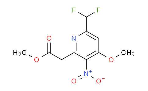AM117766 | 1805618-66-9 | Methyl 6-(difluoromethyl)-4-methoxy-3-nitropyridine-2-acetate