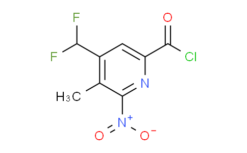 AM117767 | 1806863-98-8 | 4-(Difluoromethyl)-3-methyl-2-nitropyridine-6-carbonyl chloride