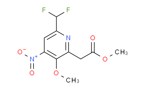 AM117771 | 1805467-53-1 | Methyl 6-(difluoromethyl)-3-methoxy-4-nitropyridine-2-acetate